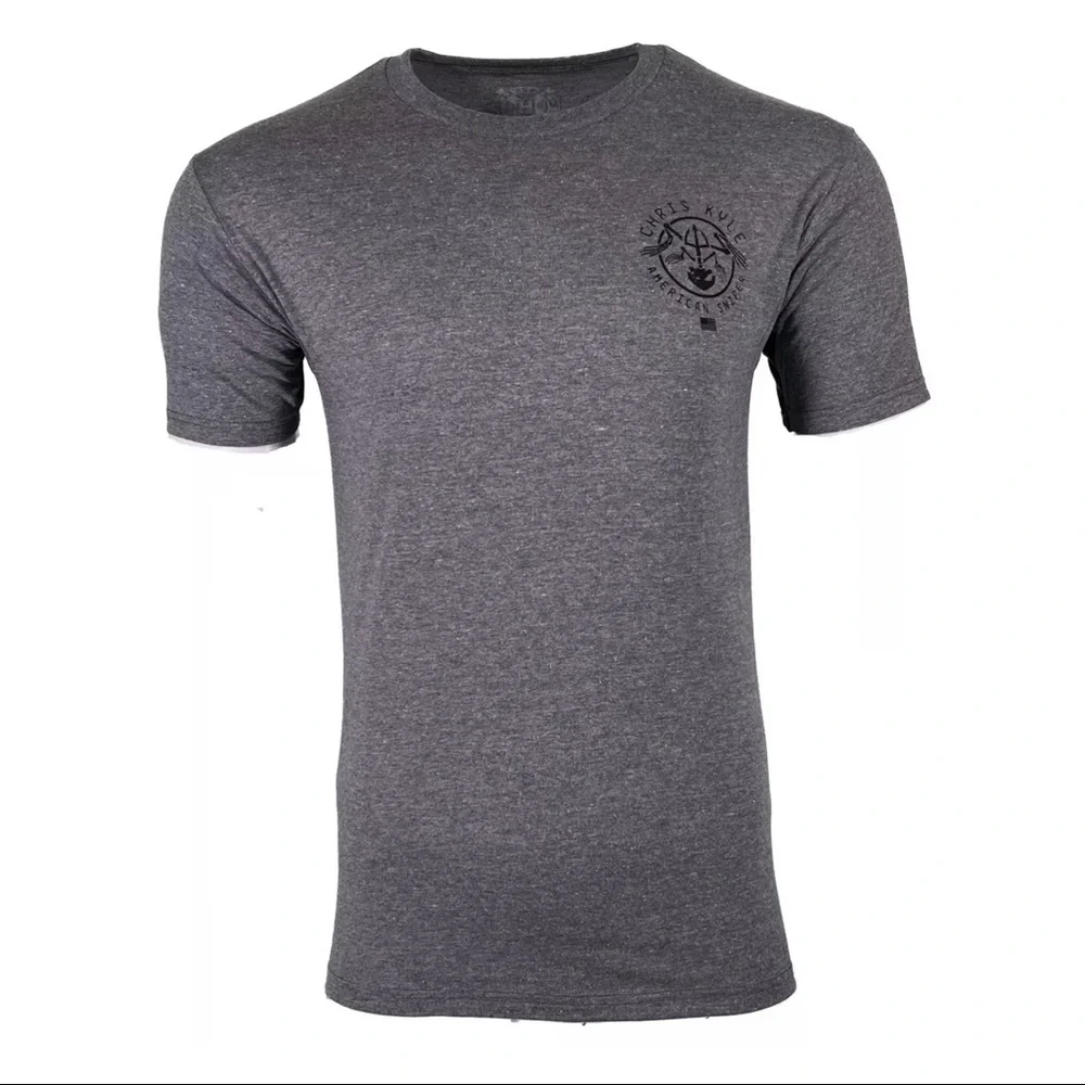 Howitzer Style Men's T-shirt CHRIS KYLE SPIRT Military Grunt Patriot - Picture 3 of 7